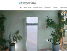 Tablet Screenshot of powerflowenergy.com